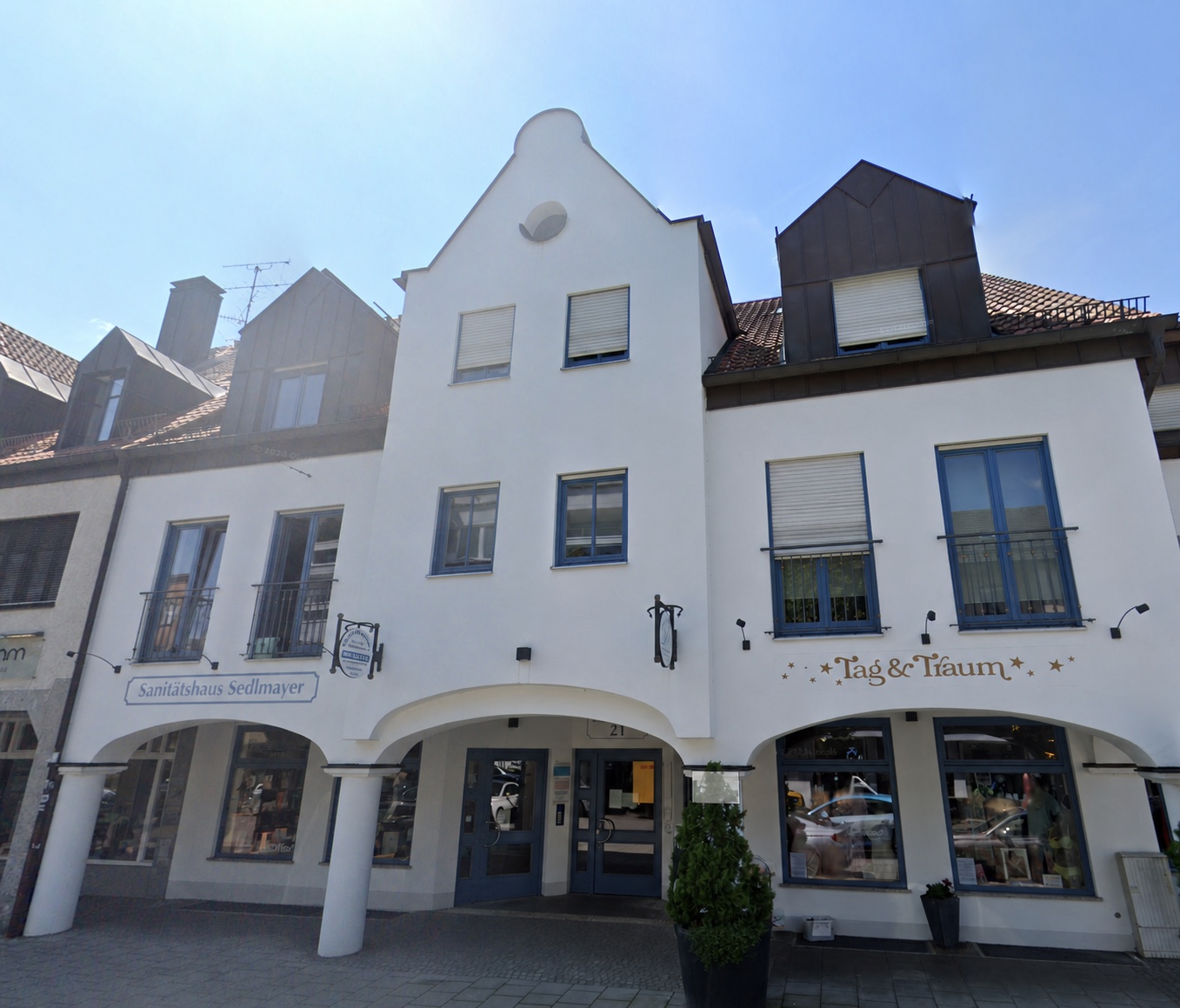Gebäude an der Bahnhofstraße 21 in Planegg